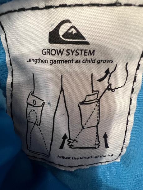 Quicksilver zateplené nohavice 104, quiksilver,104