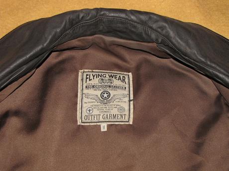 Kožená bunda flying wear, m