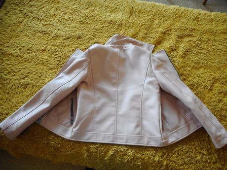 Dievčenská koženková bundička 134cm, sinsay,134