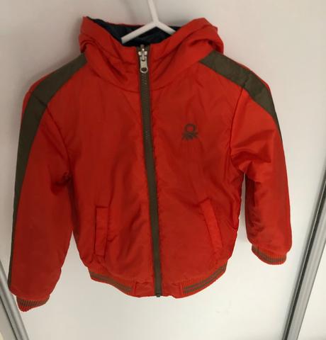 Bunda obojstranná, benetton,122