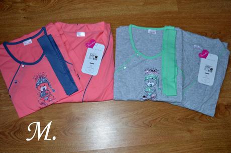 Kojenecká nočná košeľa so županom, vienetta secret,l - xxl