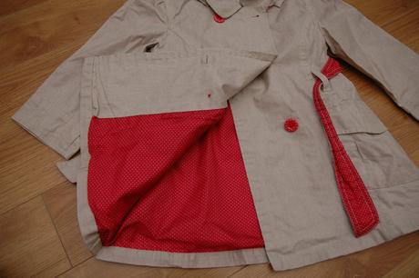 Plast / kabatik - pogumovany, marks & spencer,110