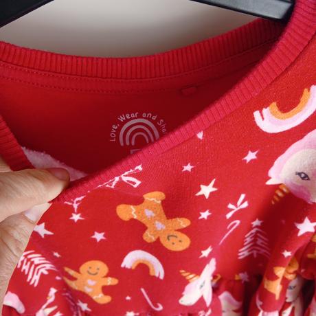 Šaty unicorn . vel.122, f&f,122