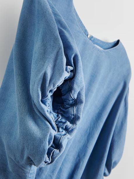 Novy crop top balonovy lyocell, reserved,40 / l