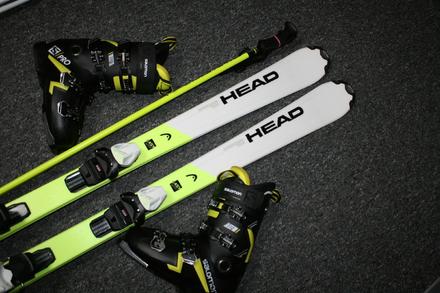 Lyže head team supershape 157 cm, head,150-159 cm