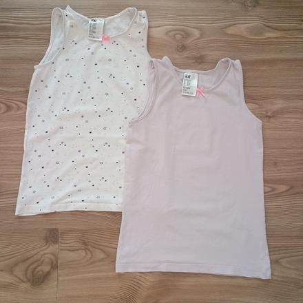 2 ks tielka bavlnené hm 134/140, h&m,134
