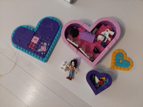Lego friends krabička v tvare srdca,