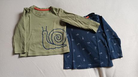 Tričká s dlhým rukávom, tchibo,80