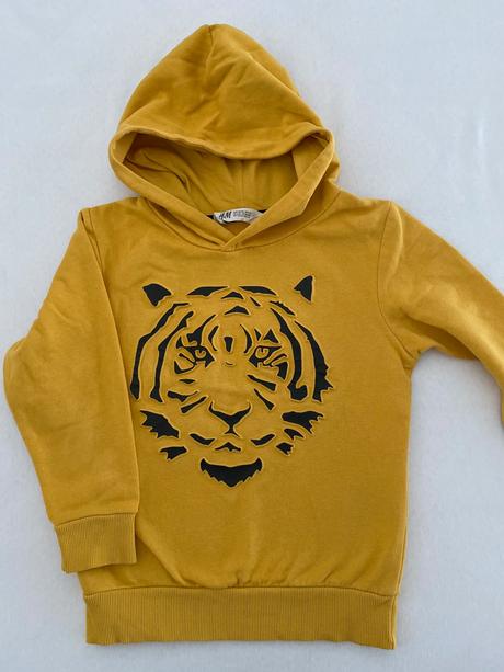 Detská mikina na 4-6r dieťa, h&m,110
