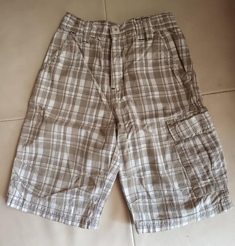 Plátenné kárované kraťasy, george,116