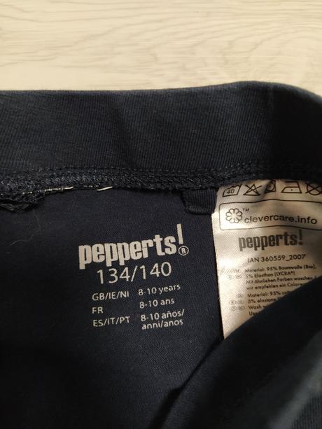 Tmavomodré legíny. 134/140, pepperts,134