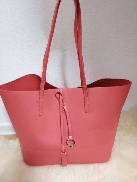 Kabelka orsay - lososová, orsay