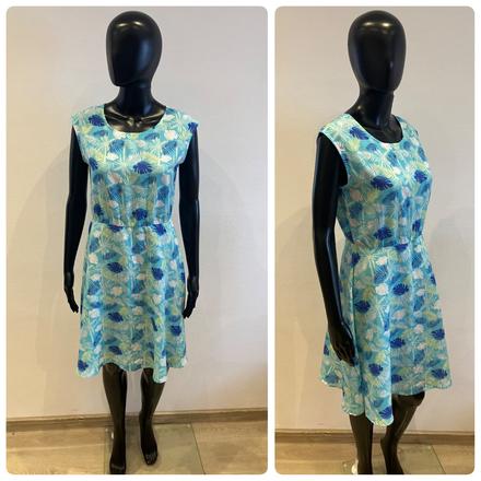 Dámske šaty vzorované letné (m), m