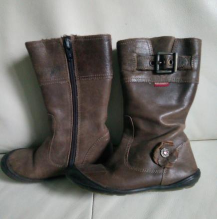 Dievčenské kožené čižmičky, 26