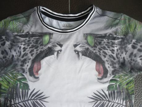 Nádherné tričko s motívom džungle vel. 6-7 r., f&f,122