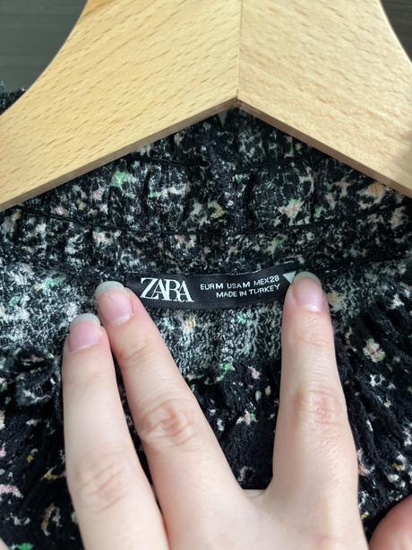 Kvetinkové šaty, zara,m