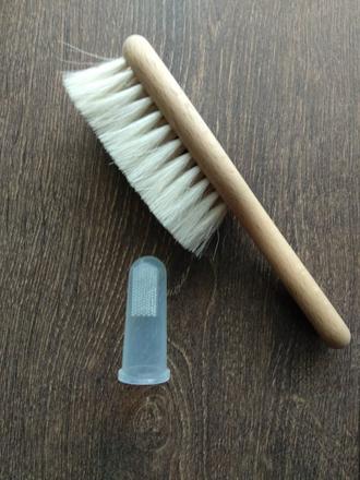 Silikonová kefka, hreben, 