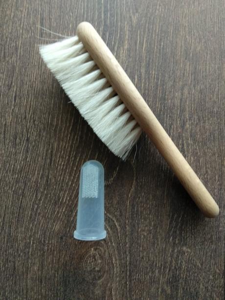 Silikonová kefka, hreben, 