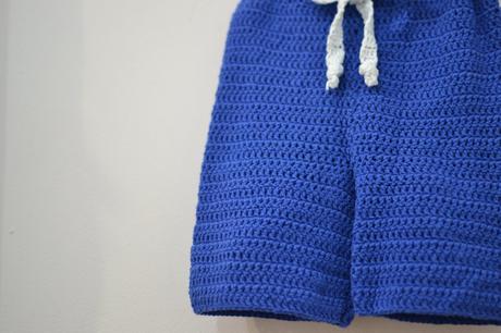 Detské háčkované nohavice 86, 86