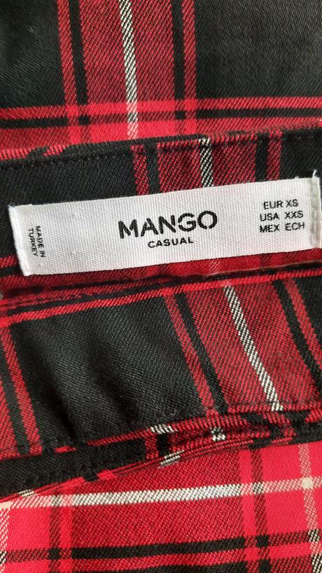 Skladaná suknička, mango,xs