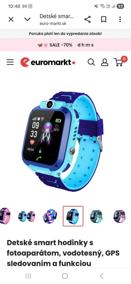 Detske smart hodinky, 