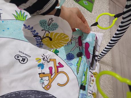 Kinderkraft smartplay hracia podlozka pre babatko, 