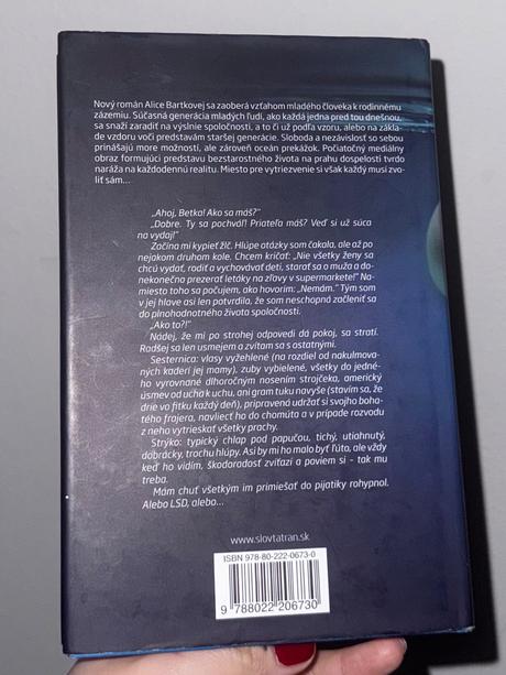 Alica bartková- veľká vlna, kniha, 