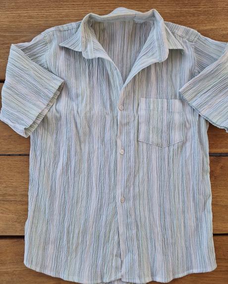 Chlapčenská košeľa-netreba ju žehliť, 128