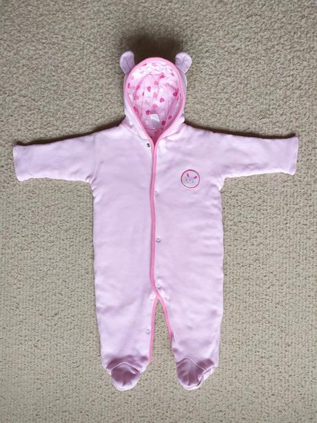 Zateplený bavlnený overal veľ. 68/74, baby,68