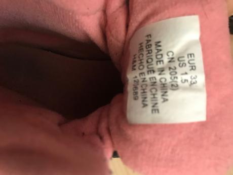 Zimné čižmičky vodeodolné vel.33, h&m,33