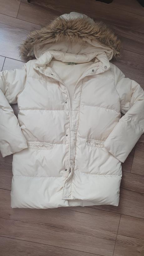 Tepla paperov a bunda benetton, benetton,140