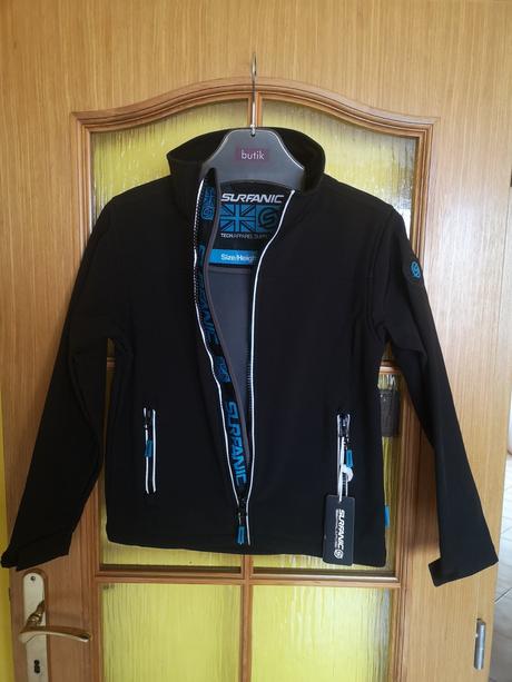 Surfanic chlapčenká neprem. softshell bunda 10 rok, 140