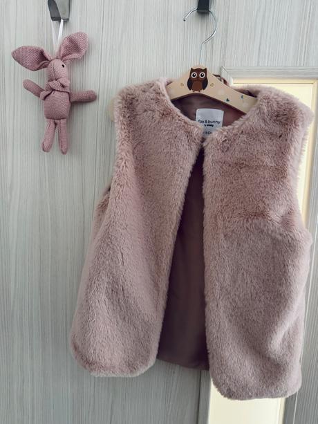 Chlpatá vesta fox&bunny 116, fox & bunny,116