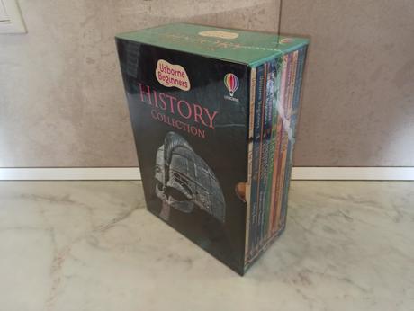 Usborne beginners history hb x10 set,