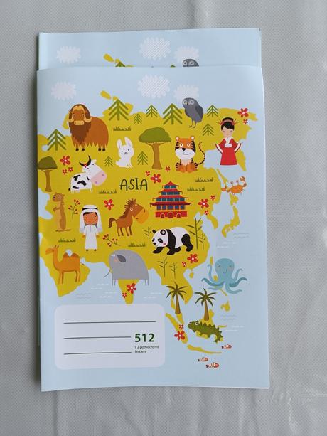 Zošity 512 (s pomocnými riadkami), 