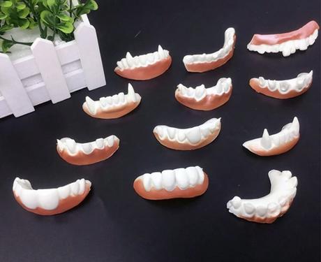 Doplnky na karneval ježibabin nos, zuby, elfoveuši, 