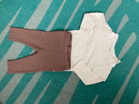 Set leginy a body, h&m,68