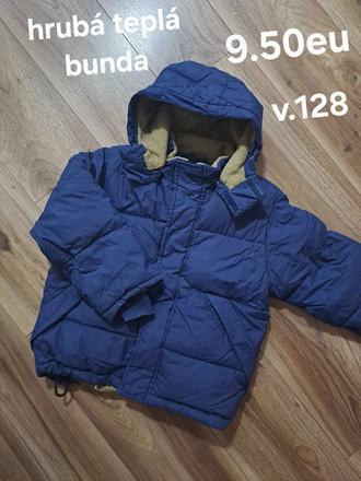 Hrubá zimná bunda, 128