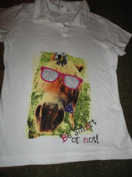 1 x bavlnené tričko 6-7 rokov, reserved,128