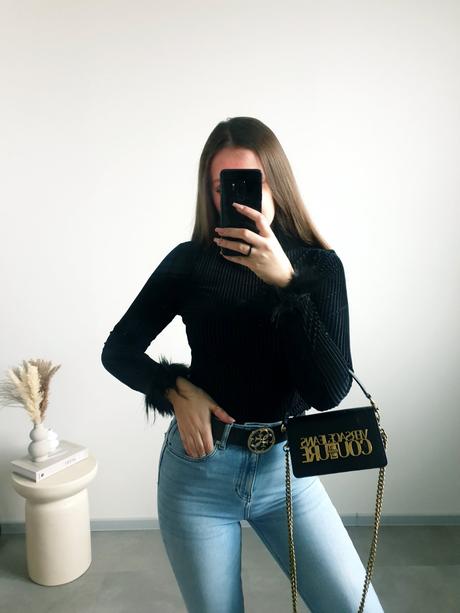 Extravagantný top s/m, s