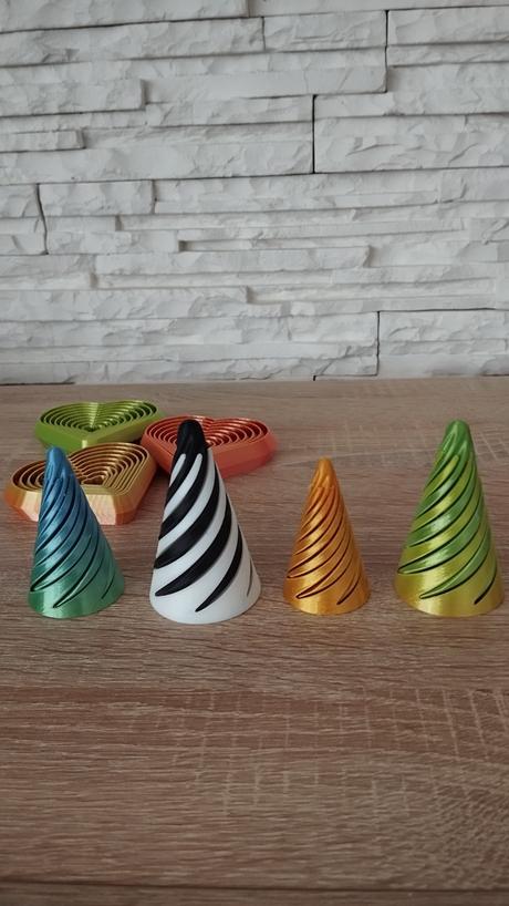 3d výrobky srdiečka,