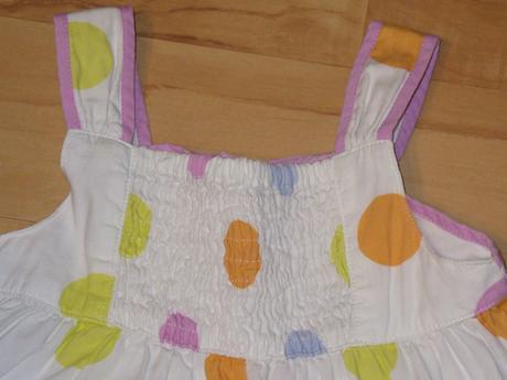 Minimálne nosené letné šaty na ramienka, mothercare,86