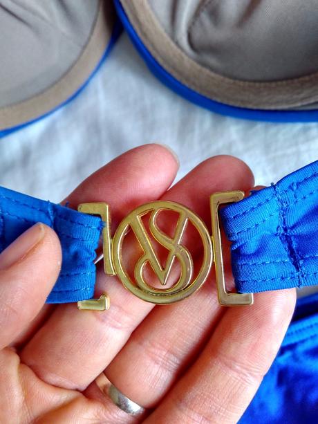 Victoria's secret bandeau bikini 32b/m, victoria's secret,m