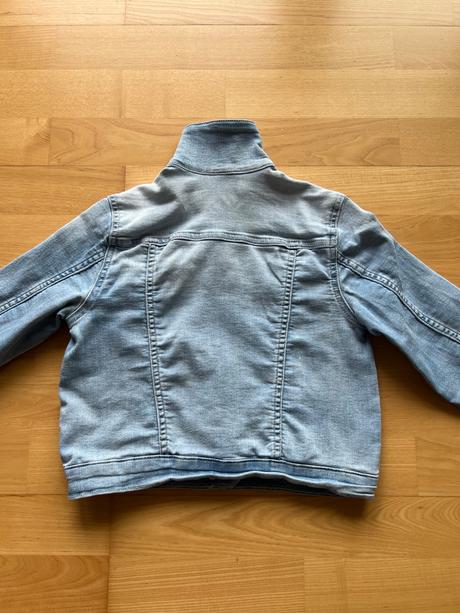 Rifľová bunda v. 128, h&m,128