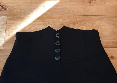 Sukňa vysoký pás, xs