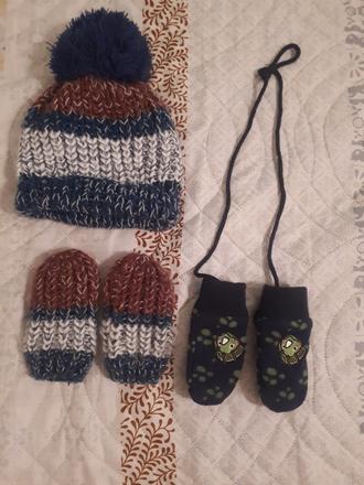Tepla čiapka a rukavicky, f&f