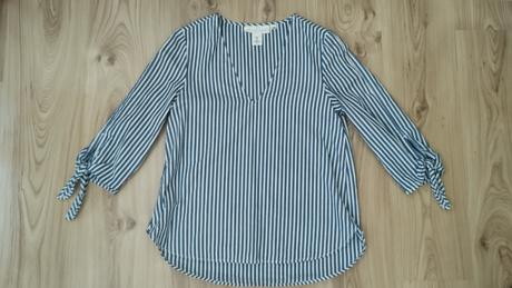 Pruhovana bluzka h&m, h&m,s