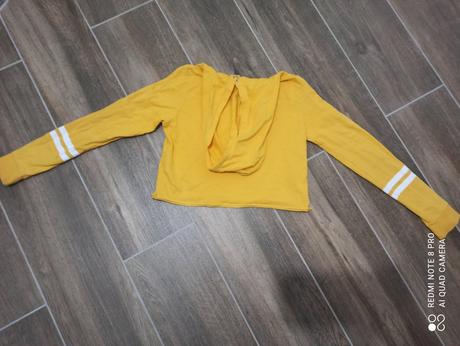 Crop mikina, h&m,146