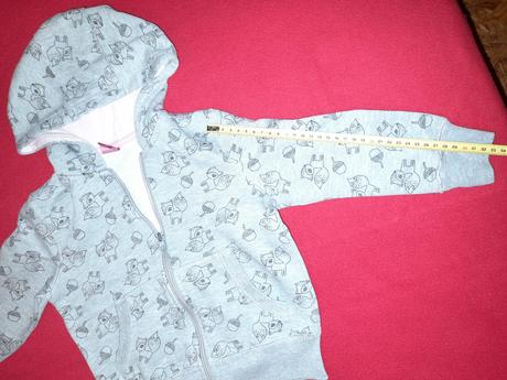 Mierne zateplená mikina, kiki&koko,98