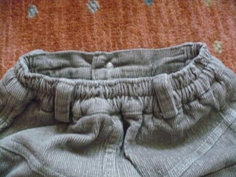 Zateplené podšité menžestráky, 98